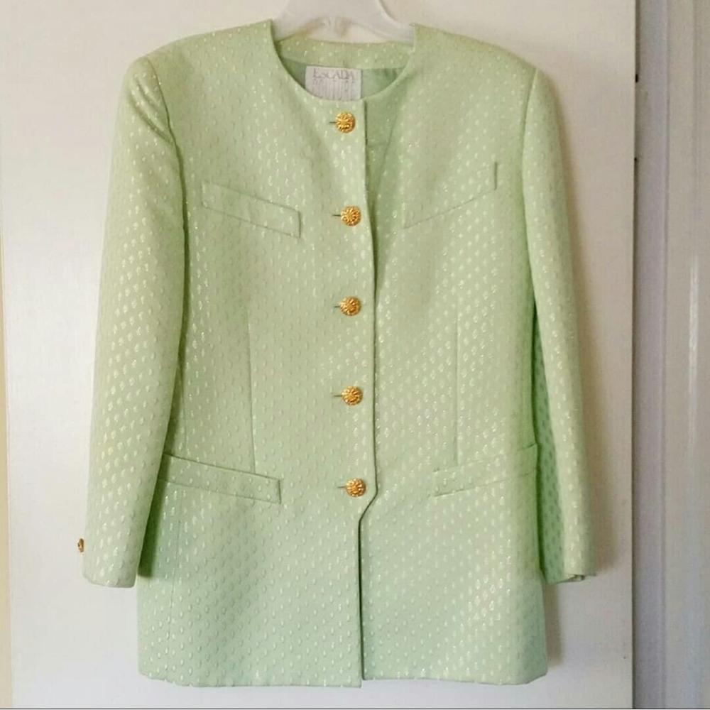 Escada Skirt Suit 44